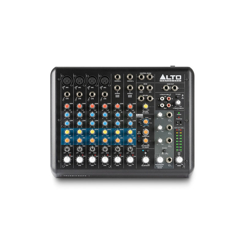 TRUEMIX800FX Alto Professional 8-kanaals Analoge USB Mengtafel met FX