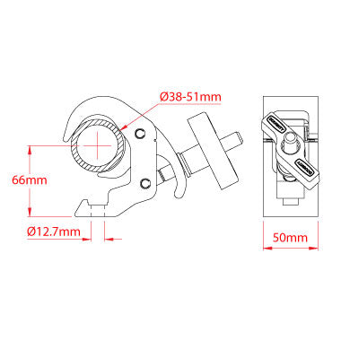 BASIC QUICK TRIGGER CLAMP BLACK