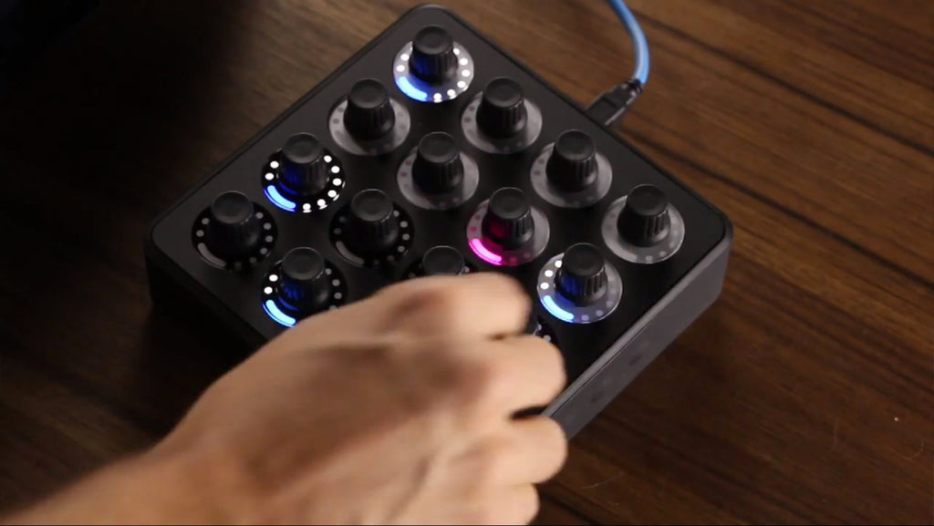 MIDI FIGHTER TWISTER BLACK DJ TECHTOOLS CONTROLLER