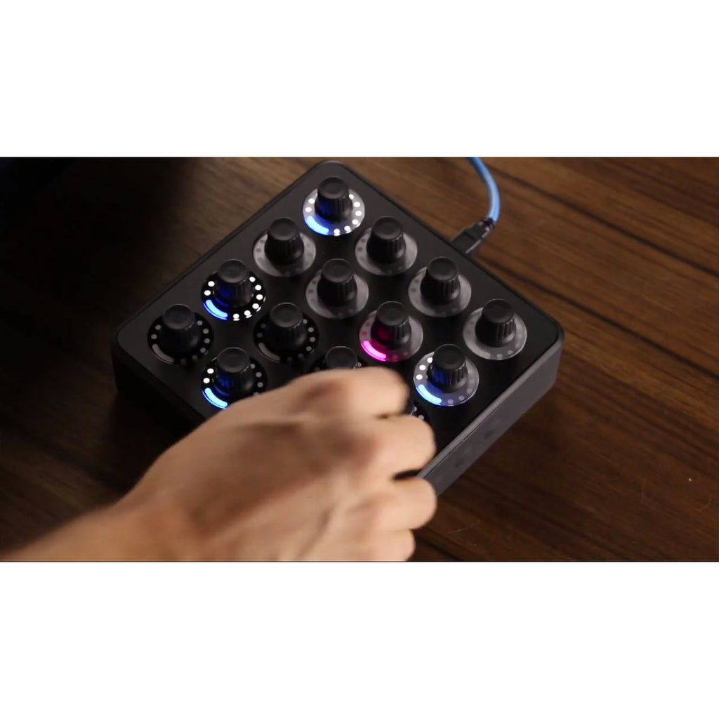 MIDI FIGHTER TWISTER BLACK DJ TECHTOOLS CONTROLLER