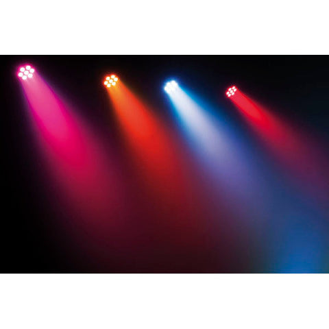 SHARK WASH ONE SHOWTEC 7 x 12W Q6 RGBWA + UV LED MOVINGHEAD