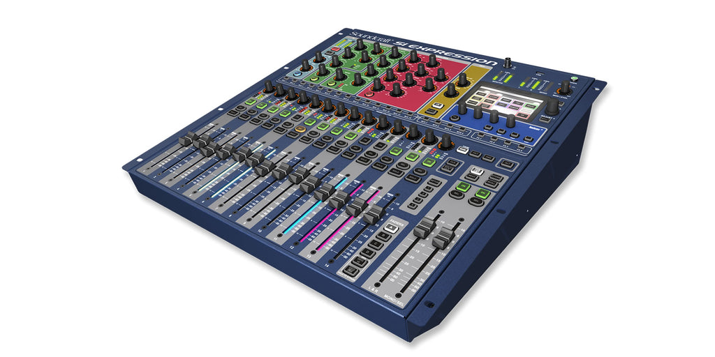 SI EXPRESSION 1 SOUNDCRAFT DIGITAL PA CONSOLE 16 @ TNL