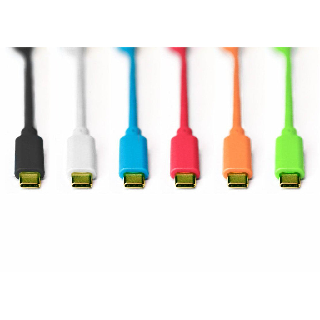 CHROMA CABLE STRAIGHT USB-C 1.5m NEON ORANGE DJ TECHTOOLS
