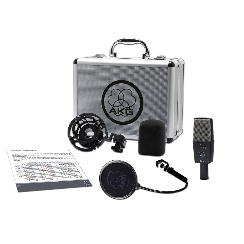 C414 XLS AKG CONDENSATOR STUDIO MICROFOON