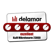 23860 MICROFOON TAFELARM ZWART K&amp;M