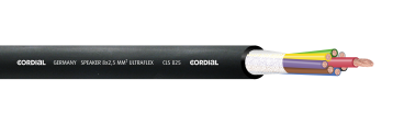 LUIDSPREKERKABEL CORDIAL CLS825 8 x 2.5mm ULTRAFLEX /1M