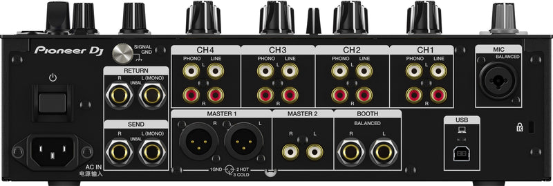 DJM-750MK2 Pioneer DJ 4-kanaals DJ mixer