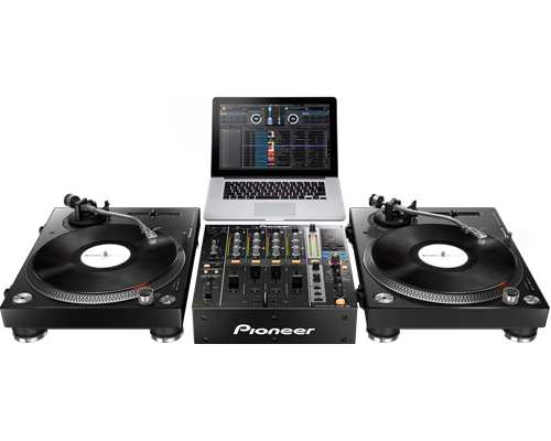 PLX-500-K PIONEER DJ Draaitafel met directe aandrijving