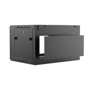 WPR406R/B Caymon 19” Wandrek 6u 450mm Diepte (Zwart)
