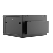 WPR606R/B Caymon 19” Wandrek 6U 600 mm Diepte (Zwart)