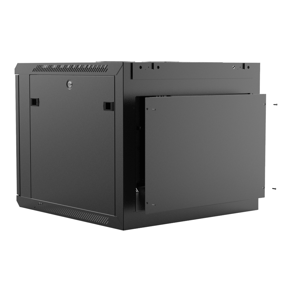WPR609R/B Caymon 19” Wall Mount Rack 9U 600mm Depth (Black)