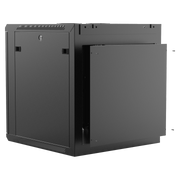 WPR612R/B Caymon 19” Wandrek 12U 600mm Diepte (Zwart)
