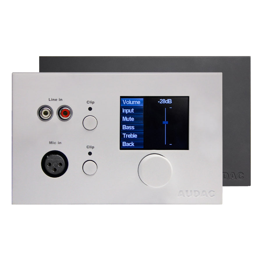 MWX65/W AUDAC ALL IN ONE WALL PANEL VOOR MTX48/88 WIT