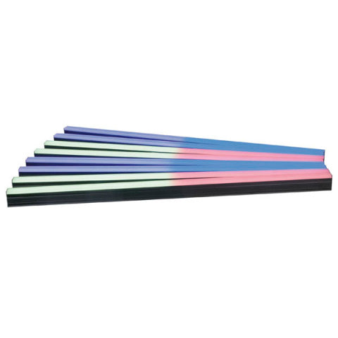 LED OCTOSTRIP SET MKII SHOWTEC 8x100cm STRIPS 4 RGB SECT.@WD