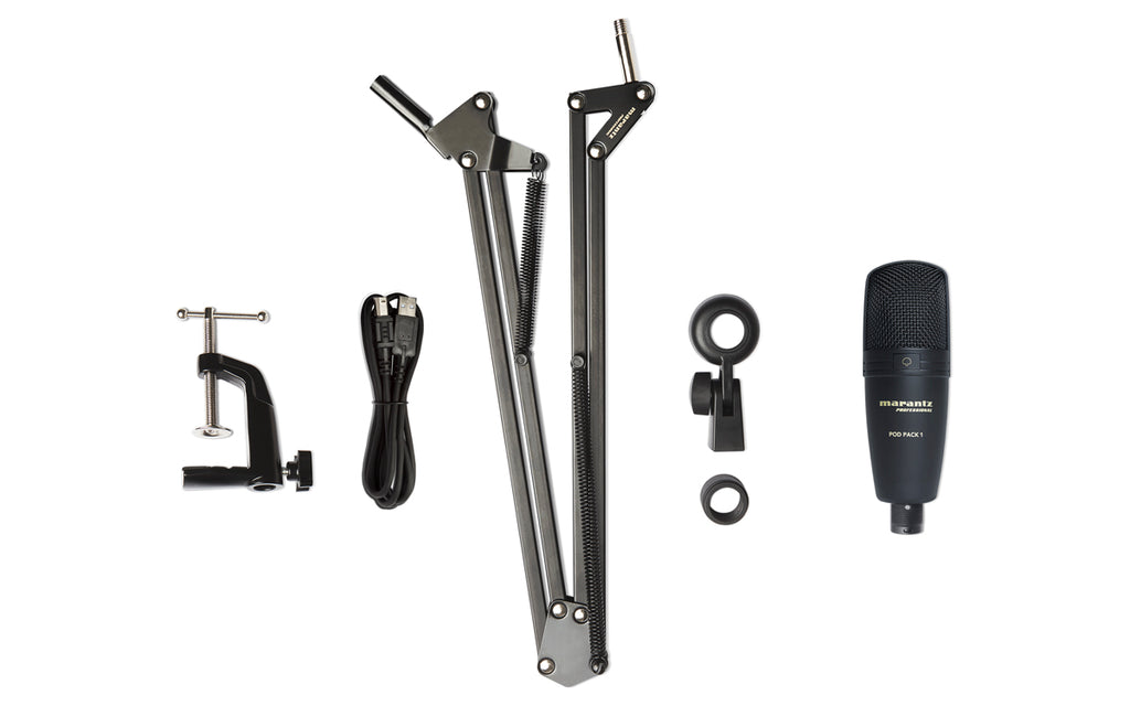 POD PACK 1 MARANTZ PRO USB MICROPHONE