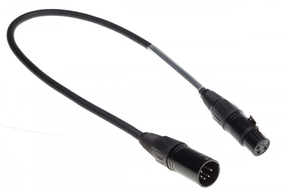 DMX Verloopkabel 5-pin Mannelijk naar 3-pin Vrouwelijk Admiral