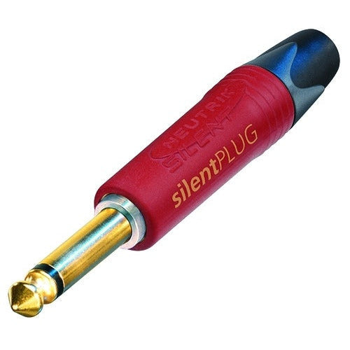 NP2X-AU-SILENT JACK 6.3MM SILENT PLUG (ALLEEN VOOR GITAAR) NEUTRIK