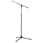 210/9 K&amp;M MICROSTATIEF ZWART MET ZWENKARM