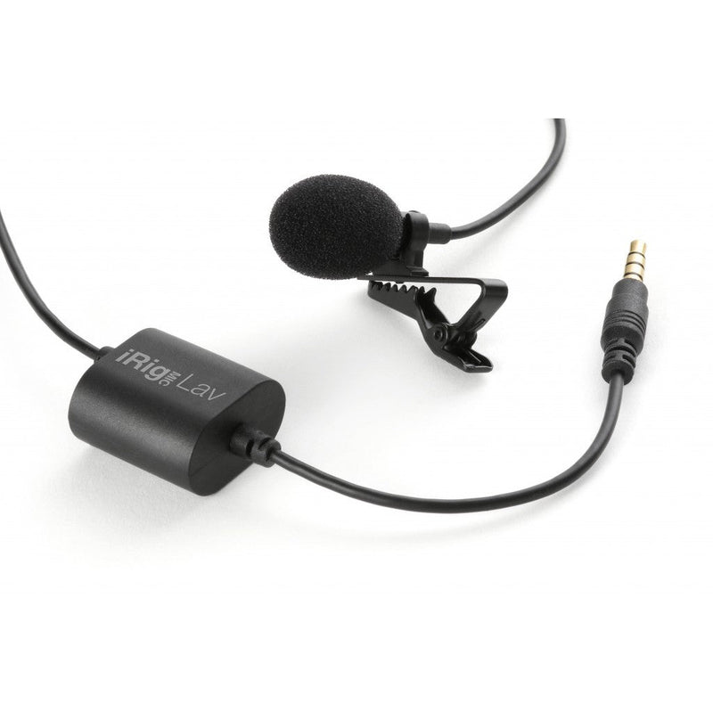iRIG MIC LAV IK MULTIMEDIA lavelier microfoon