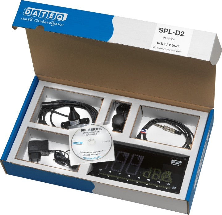 SPL-D2 MKII DATEQ Decibelmeter met Display