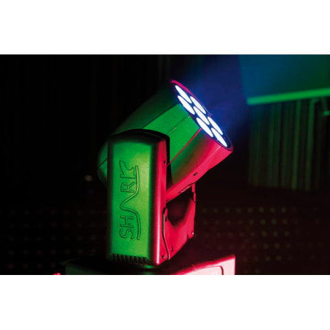 SHARK WASH ONE SHOWTEC 7 x 12W Q6 RGBWA + UV LED MOVINGHEAD