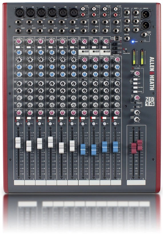 ZED14 ALLEN&amp;HEATH 14 kanaals analoge mengtafel