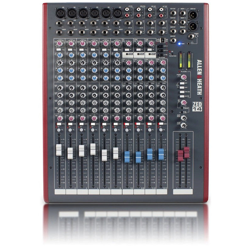 ZED14 ALLEN&amp;HEATH 14 kanaals analoge mengtafel