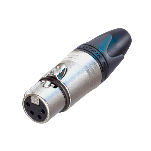 NC4FXX 4P. XLR CONNECTOR FEMALE NEUTRIK