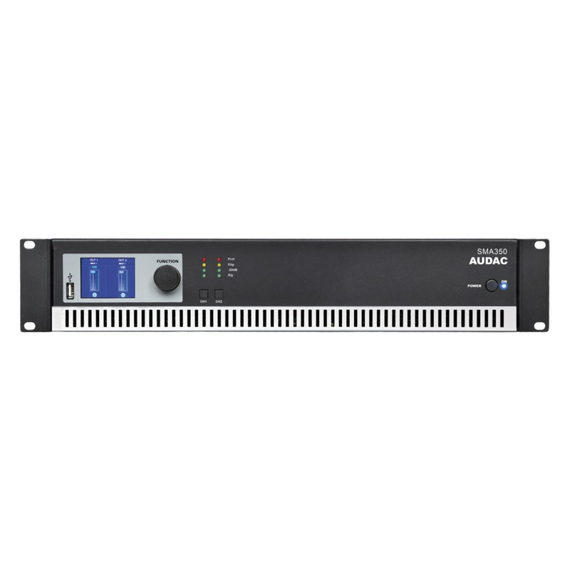 SMA350 AUDAC 2-KANAALS VERSTERKER 2X 350W WAVEDYANMICS