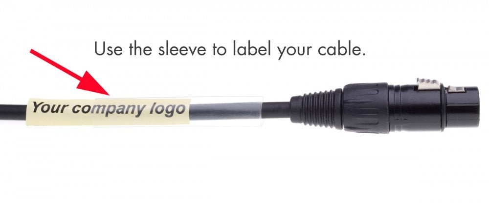 DMX Adapter Cable 3 Pole Male to 5 Pole Female XLR 50 CM Black Admiral