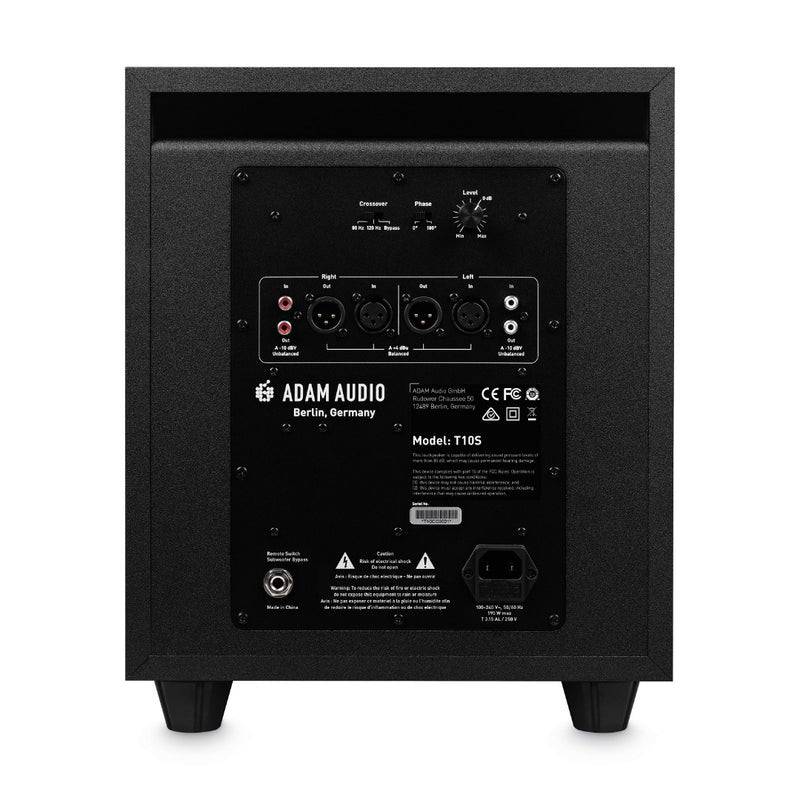 T10S Adam Audio Actieve Studio Subwoofer