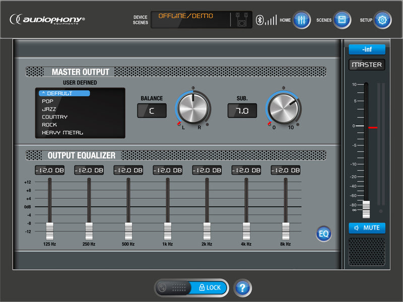 MOJO1042App AUDIOPHONY 1020W 