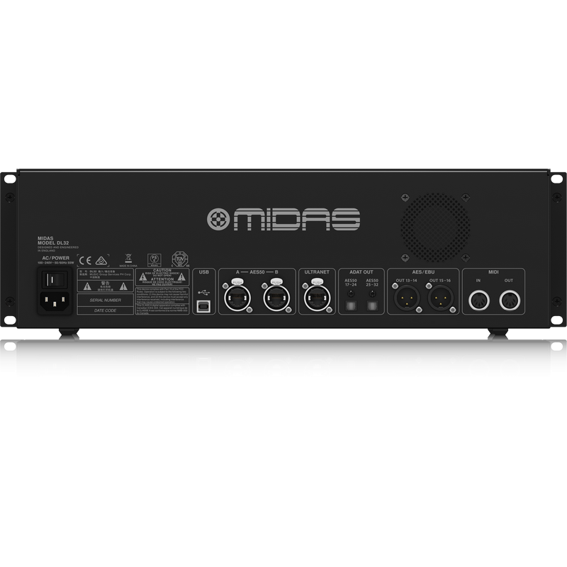 DL32 MIDAS DIGITAL STAGEBOX 32 INPUTS / 16 OUTPUTS
