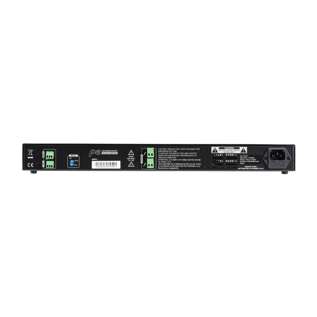 AMP500.1H Audiophony Versterker 100V 1x 500W