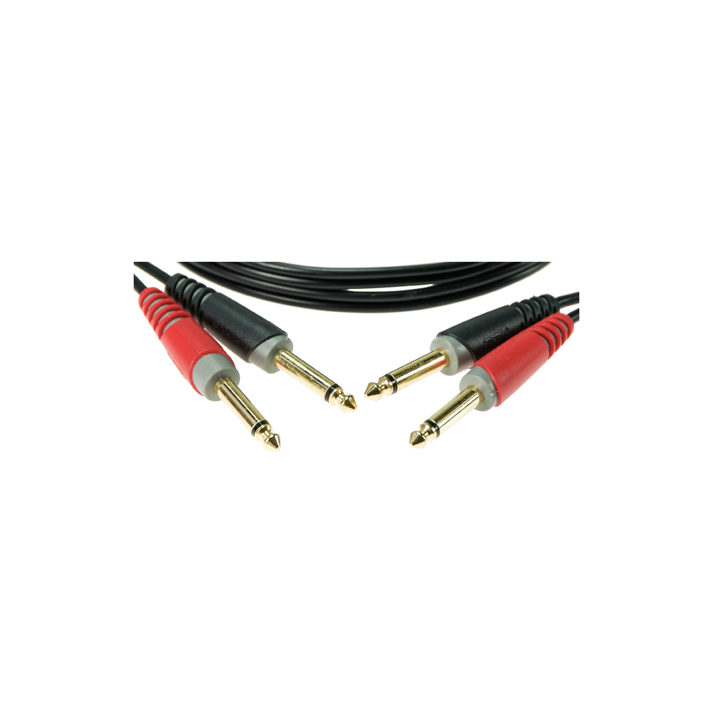 AT-JJ0200 Klotz Dubbele Mono-jackkabel (2m)