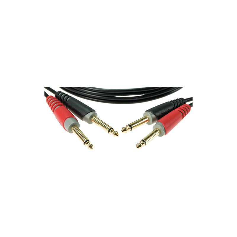 AT-JJ0200 Klotz Dubbele Mono-jackkabel (2m)