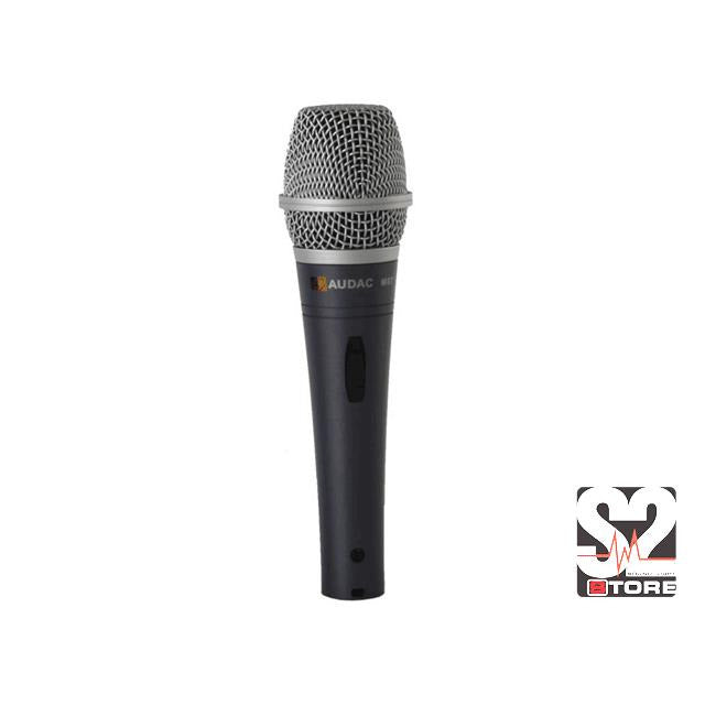 M67 AUDAC DYNAMIC VOCAL MICROFOON + SWITCH