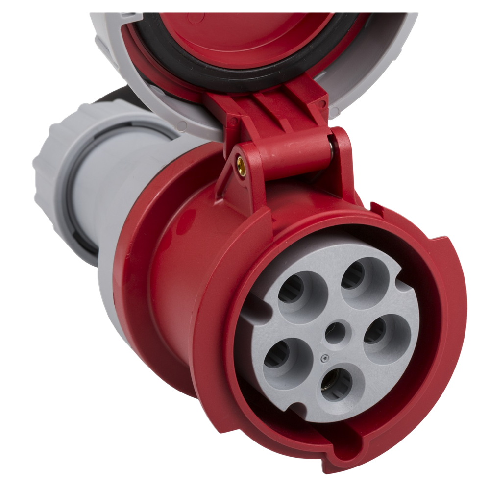 CEE-stroomkabel 63A 5p Rood H07RN-F 5G16 Hilec (20m)