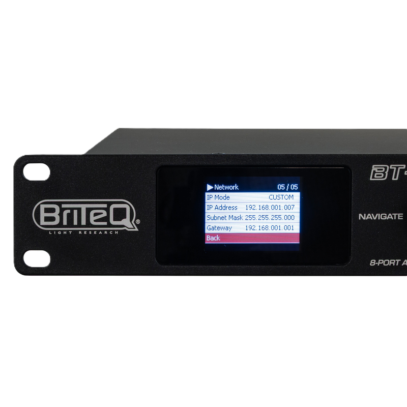 BT-NODE 283 Briteq  ArtNet- en sACN-node
