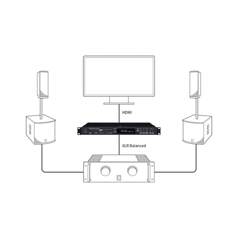 BD-MP4K PROFESSIONELE MULTIMEDIASPELER TASCAM
