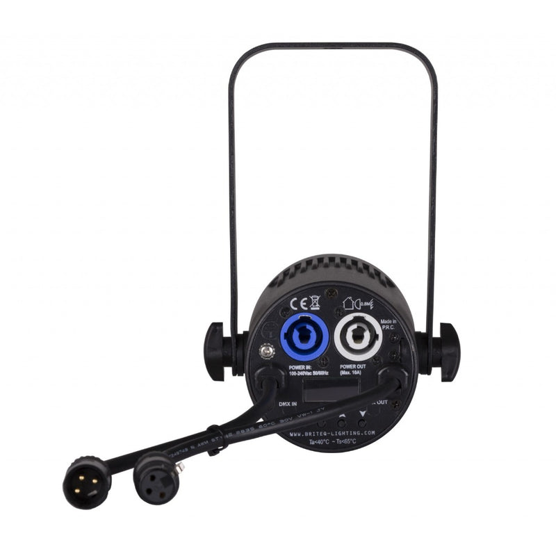 BEAMSPOT1-DMX FC BRITEQ Compacte 15W RGBW pin spot 