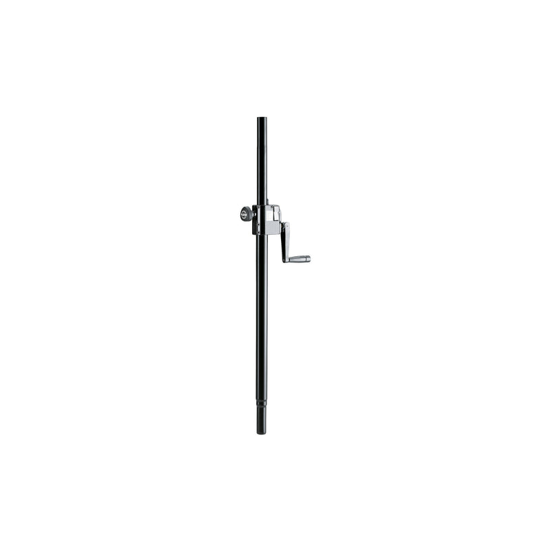 21338 K&amp;M Wind-Up Tussenpaal 104-160,5 cm Zwart