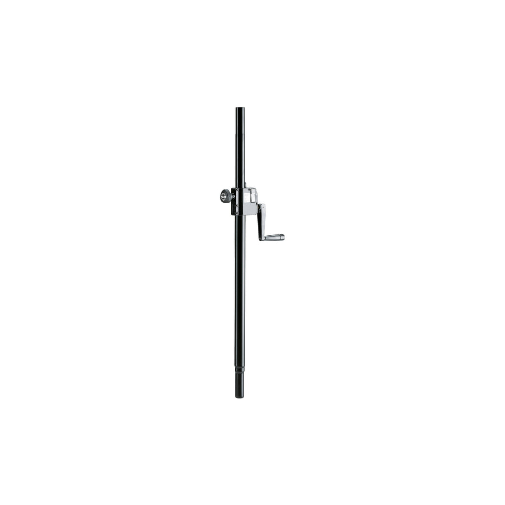 21338 K&amp;M Wind-Up Tussenpaal 104-160,5 cm Zwart