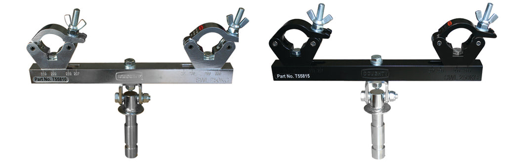 TRUSS ADAPTOR BLACK SWIVEL 250 KG SWL 250 KG DOUGHTY