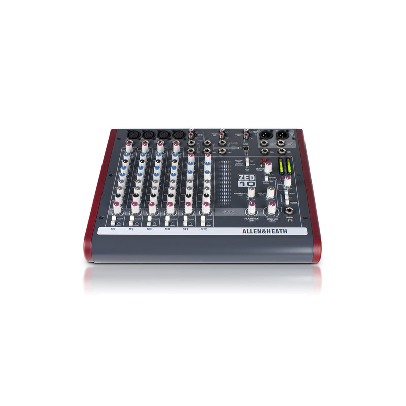 ZED-10 ALLEN &amp; HEATH 10-kanaals analoge USB mengtafel