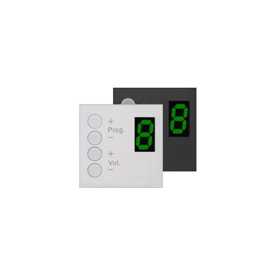 MWX45/W AUDAC WALL PANEL CONTROLLER MTX48/88 45X45 WIT