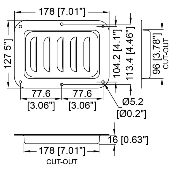 VERTICALE VENTILATIESCHOTEL PENN ZINK