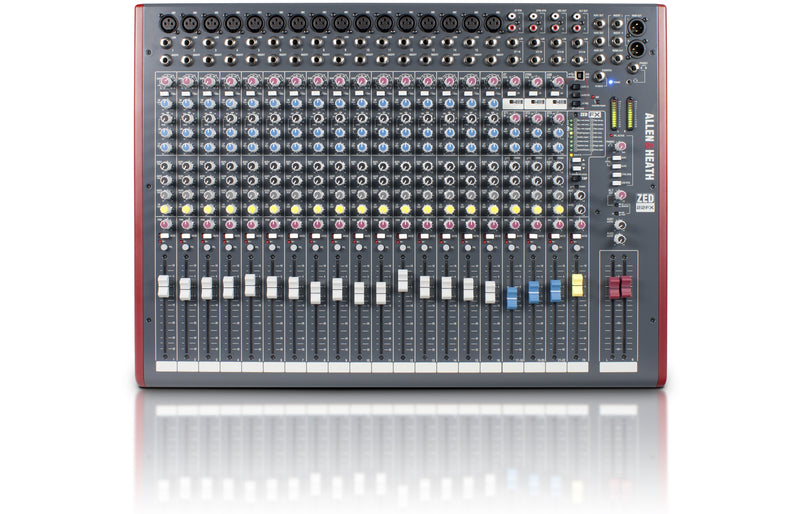 ZED22FX ALLEN&amp;HEATH 22-kanaals analoge mengtafel