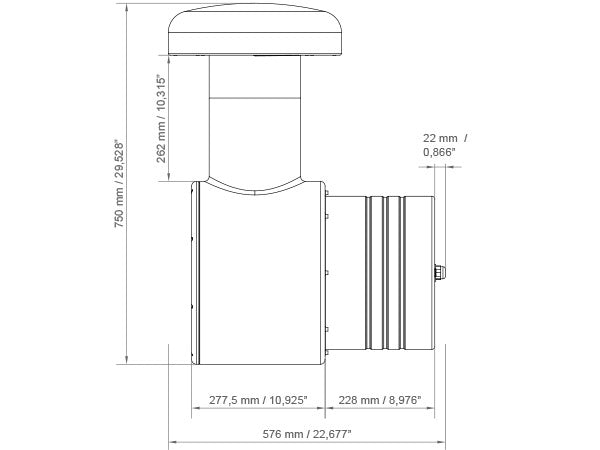 CLG-W12 High End Outdoor Subwoofer Monitor Audio (4ohm/100v)