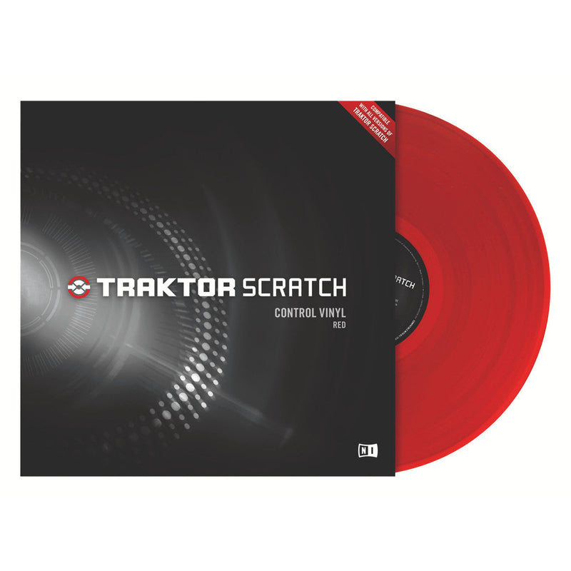 TRAKTOR Scratch Control Vinyl Rood MK2 Native Instruments